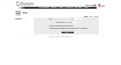 Desktop Screenshot of patron.wspa.pl